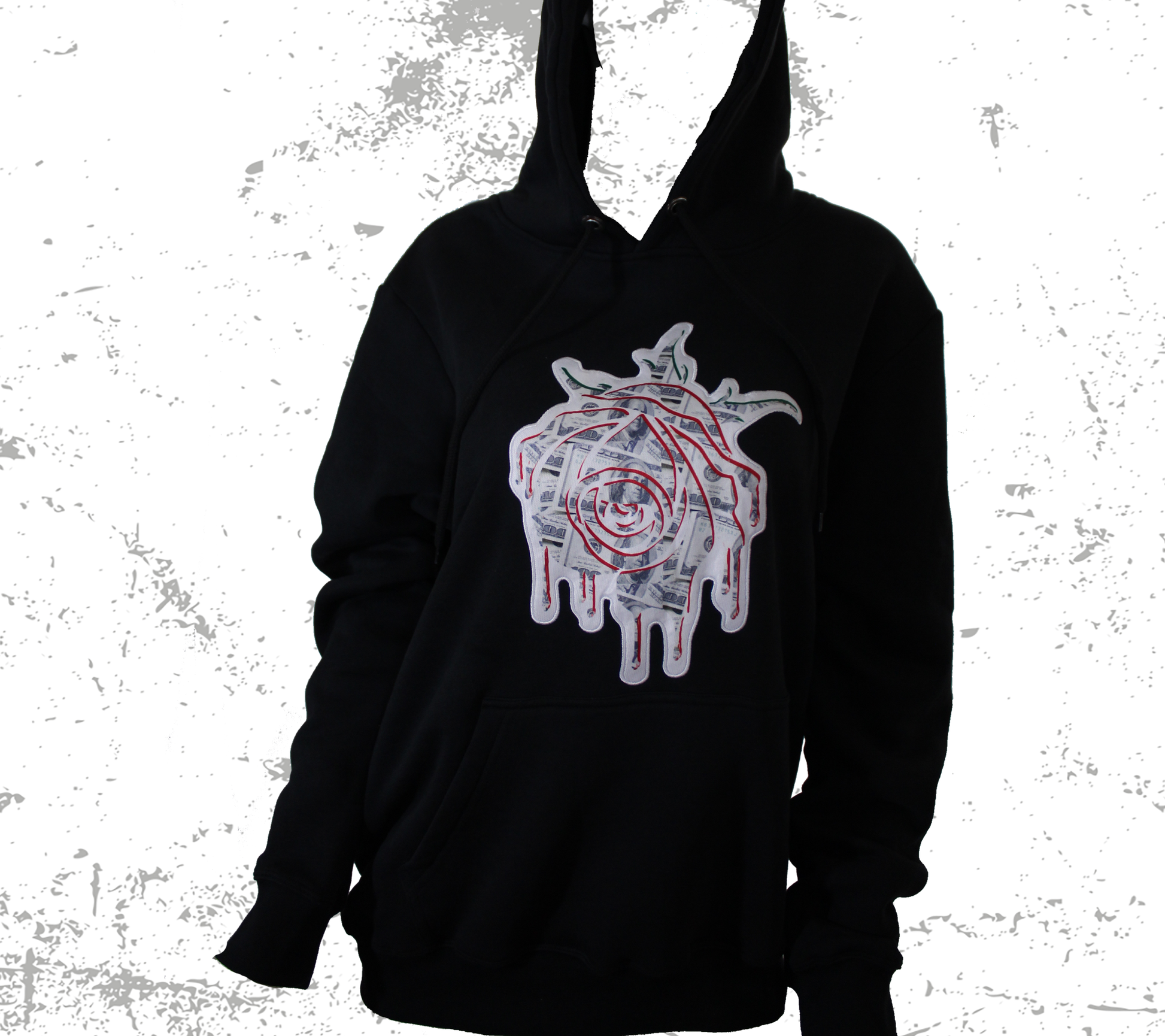 Black Hooded Sweatshirt