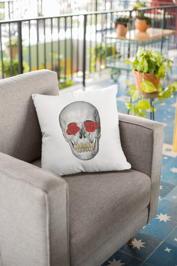 Skull Grillz Pillow